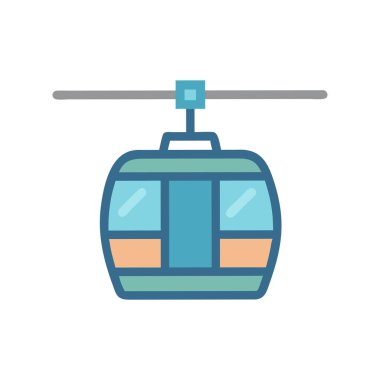 Helikopter simgesi vektör illüstrasyonu