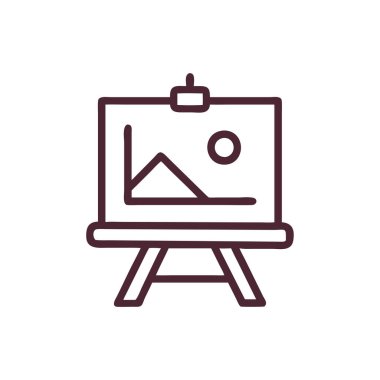 Grafik simge vektör beyaz arka plan üzerinde