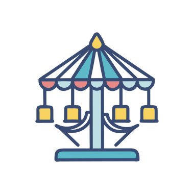 Sirk atlıkarınca renk simgesi