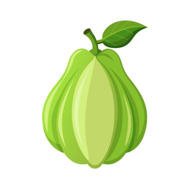 Yaprak simgesi ile yeşil taze sebze