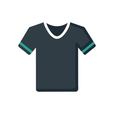 shirt düz vektör simgesi tasarımı