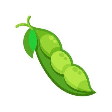 vektör bezelye simgesi