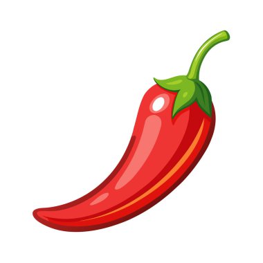 chili chili chili pepper izole edilmiş ikon vektör illüstrasyon tasarımı