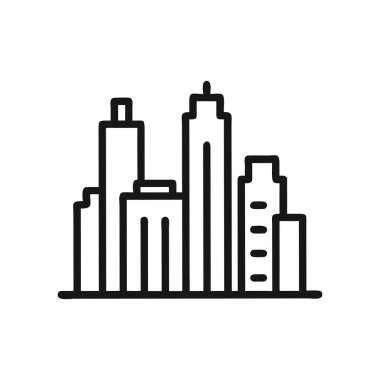 şehir oluşturma biçimi simgesi