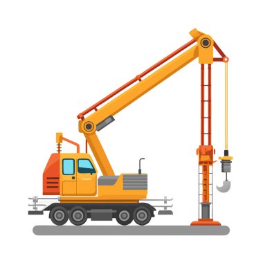 Vinç inşaat simgesi