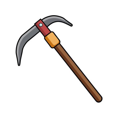 karikatür karalama balta simgesi