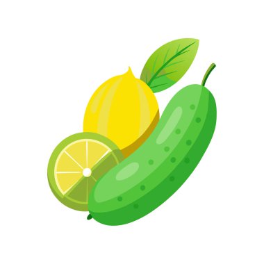 taze meyve limon ve limon