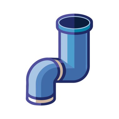 boru boru boru simgesi vektör illüstrasyon tasarımı