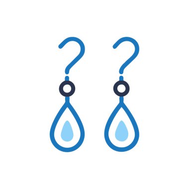 su sıçrama simgesi vektör illüstrasyon tasarımı