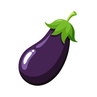 mor patlıcan sebze simgesi
