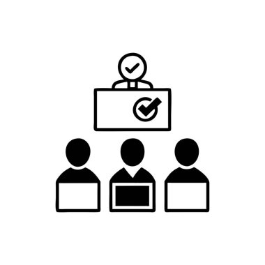 bilgisayar simgesi, vektör illüstrasyonu