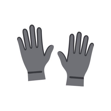 el simgesi, vektör illüstrasyonu.