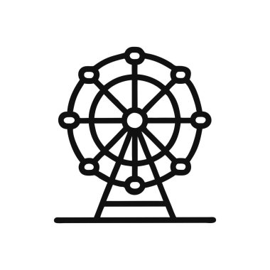 Modern ve eksik simgenin vektör illüstrasyonu