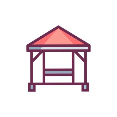 Modern simgenin vektör illüstrasyonu