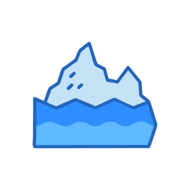 Vektör olarak su simgesi. Logotype