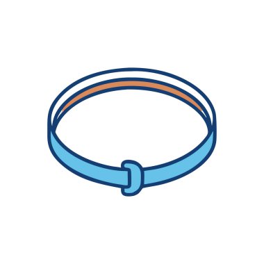 Renk simgesi vektör illüstrasyonu