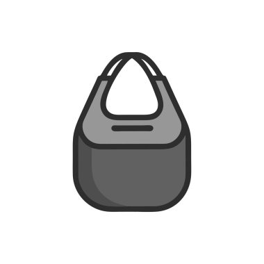 torba vektör simgesi şeffaf arkaplanda izole edildi