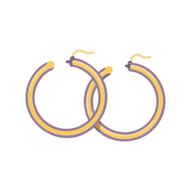 Nikah yüzüğü vektör ikonu tasarımı. Alyans işareti.