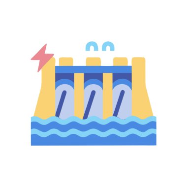 Modern simgenin vektör illüstrasyonu