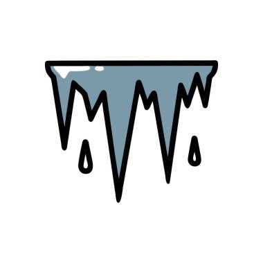 dondurma simgesi, vektör illüstrasyonu