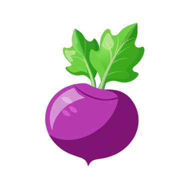Taze mor soğan sebze ikonu