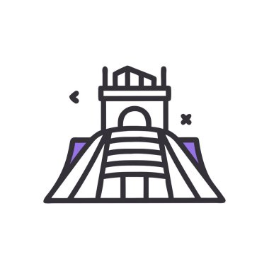 Mısır ikon vektör tasarımı