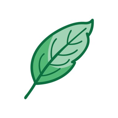 leaves nature foliage decoration icon