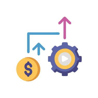 Web ve uygulama için beyaz arka planda dolar vektör simgesi. Dolar vektör sembolü. para ve finans logosu kavramı