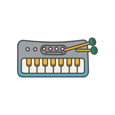 vektör çizim tasarım klavye simgesi