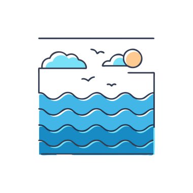 Renk web vektör simgesi