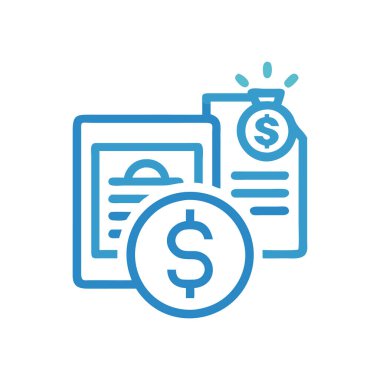 para simgesi vektör illüstrasyonu