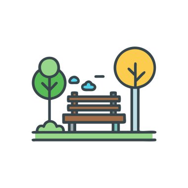 Beyaz arkaplanda izole edilmiş ağaç simgesi vektör işareti ve sembolü, g