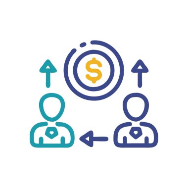 seo modern simgesinin vektör illüstrasyonu