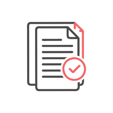 işaretleme simgesine sahip belge, satır biçimi