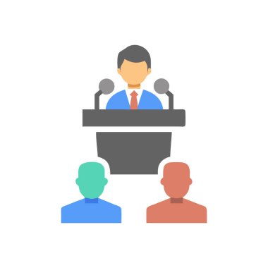 iş simgesi vektör illüstrasyonu