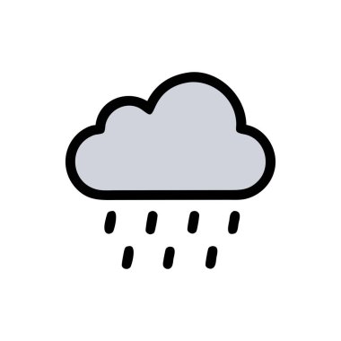 vektör Bulut simgesi illüstrasyonu