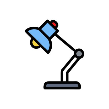 lamba vektörü düz renk simgesi