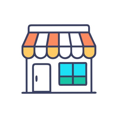 shop vector icon design