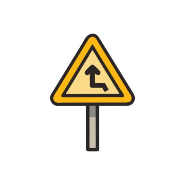 uyarı simgesi vektör illüstrasyonu