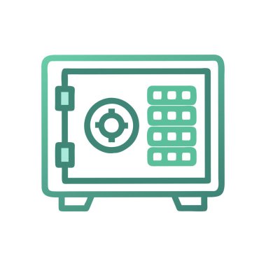 Bilgisayar simgesinin vektör illüstrasyonu