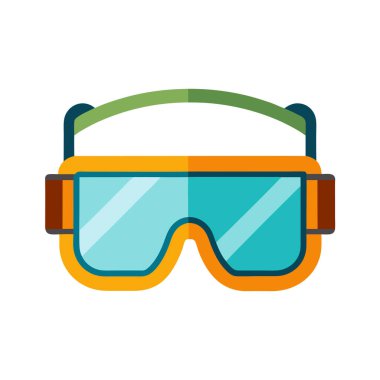 Sanal gerçeklik gözlüğü simgesine sahip gözlük