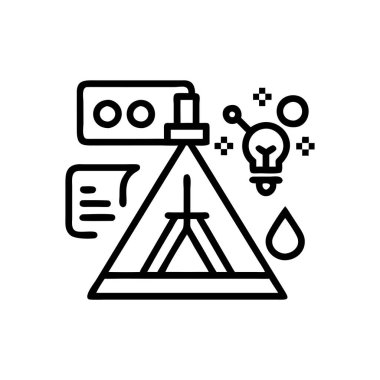 Fotoğraf ikonu vektör illüstrasyonu