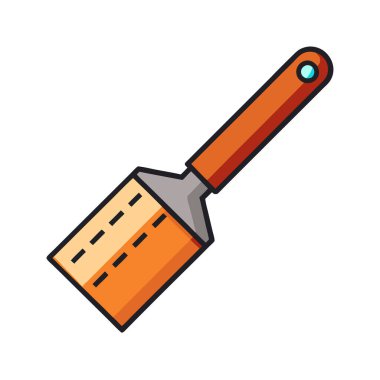 Bir karikatür kaleminin vektör çizimi