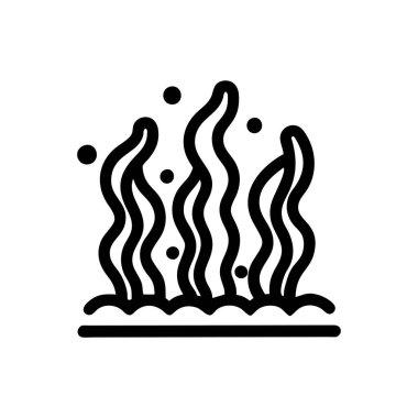 Sıcak sıcak ikon vektörü. İnce çizgi işareti. izole edilmiş sınır sembolü çizimi