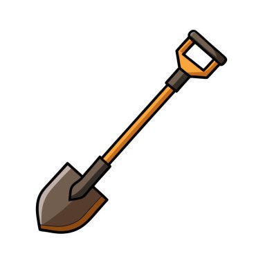 Vektör simgesi tasarım kürek