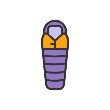 Beyaz arkaplan için doldurulmuş renk simgesi