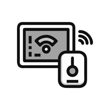 İnternet vektör simgesi, modern tasarım