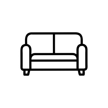 simge vektör çizim kanepe