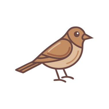 kuş rengi vektör simgesi