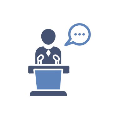 İnce ve ince hoparlör ikon vektörü. Web ve mobil uygulamalar için hoparlör vektör düzenlenebilir vuruş konsepti sembolü konuşmacısı